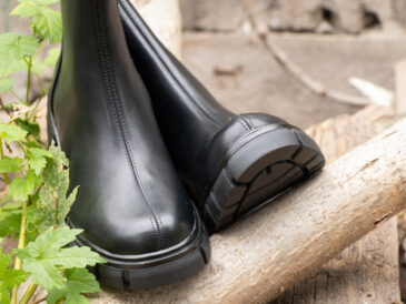 botki na grubej podeszwie